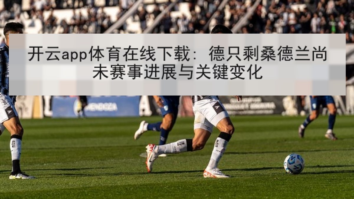 开云app体育在线下载: 德只剩桑德兰尚未赛事进展与关键变化 开云app体育在线下载: 德只剩桑德兰尚未赛事进展与关键变化